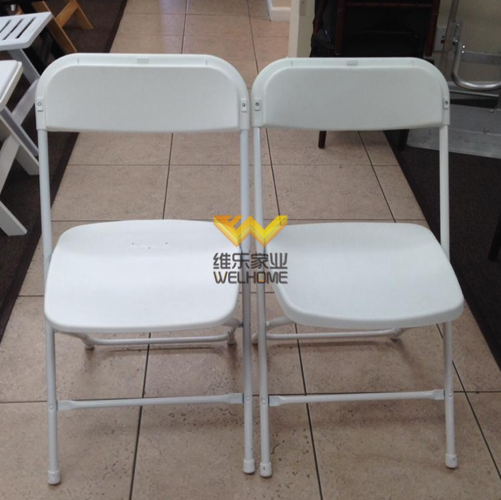 Hotsale White Metal Folding event Chair for outdoor event